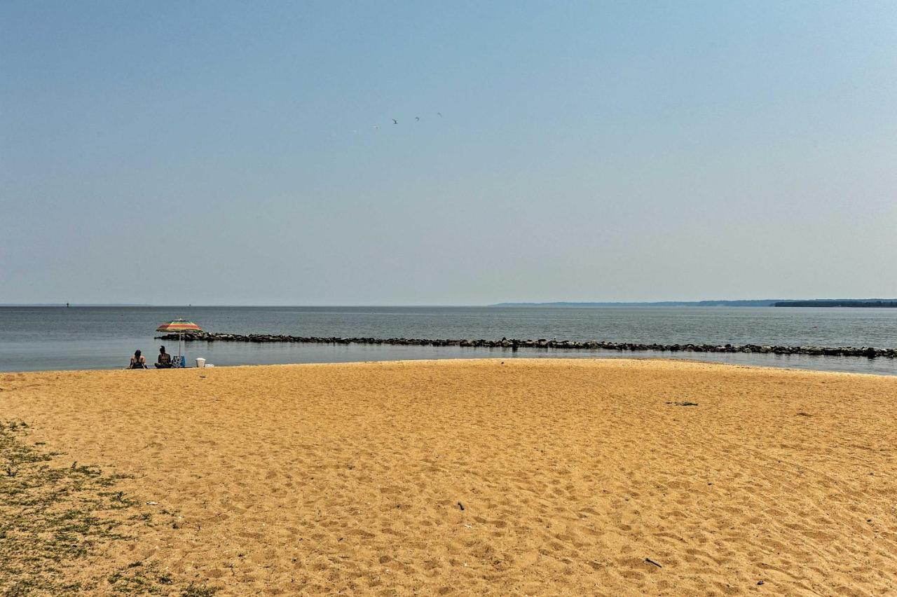 The Blue Crab Cottage - 3 Blocks From The Beach! Colonial Beach Ngoại thất bức ảnh